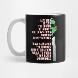 H P Lovecraft Quote Mug